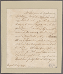 Elliot, Andrew. New York. To Lord Stirling