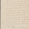 Yates, Abraham, Jr. Albany. To Governor George Clinton