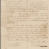 Woodhull, Nathaniel. New York. To Hendrick Fisher and members of the Provincial Congress of New Jersey