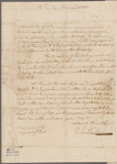Woodhull, Nathaniel. New York. To Hendrick Fisher and members of the Provincial Congress of New Jersey