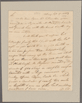 Tompkins, Daniel D. Albany. To Charles B. Tallmadge