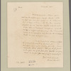 Clinton, DeWitt. To Judge [Joseph C.] Yates
