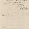 Throop, Enos T. Auburn. To Governor [Joseph C.] Yates