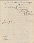 Throop, Enos T. Auburn. To Governor [Joseph C.] Yates