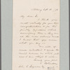 Robinson, Lucius. Albany. To John F. Seymour