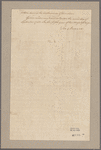 Bernard, Francis. [Boston?]. To Joseph Jackson