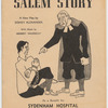 Program for the stage production Salem Story