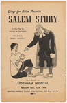 Program for the stage production Salem Story