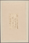 Bradstreet, John. Albany. To Henry Glen