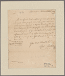 Clinton, Charles. Little Britain [N.Y.]. To [Goldsborow] Banyar