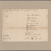 Markham, William and others. (Ten signatures)