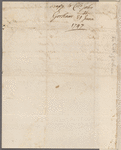 Pepperrell, Sir William. Piscataqua in New England. To Colonel John Gorham