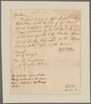 Sharpe, Horatio. Annapolis. To the Commissioners of the Loan Office