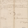 Stoughton, William. Boston. To Governor Benjamin Fletcher