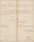 Stoughton, William. Boston. To Governor Benjamin Fletcher