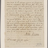 Adams, John. Philadelphia. To Officers of the late American Army and Navy