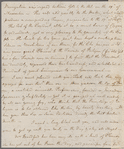 Boudinot, Elias. Philadelphia. To Elizabeth Ferguson