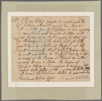 Ellery, William. Providence. To Col. Jackson