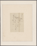 Franklin, William Temple. France. To J. Vaughan