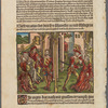 Double-sided page [fol. VIII, Rom als ein niiw wesen in höher eren stünd...(Horatii and Curatii)]
