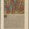 Double-sided page [fol. CCLXXXV, {Zy?} derselben zeyt leynd von zweyen künigen Philippo von Macedonia unnd Ptolomeo künig von Egypto... (King Philip of Macedonia and Ptolemy of Egypt)]