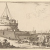 Le château et le pont Saint-Ange, à Rome