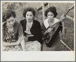 Creole girls, Plaquemines Parish, Louisiana