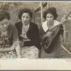 Creole girls, Plaquemines Parish, Louisiana