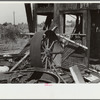 Remains of old Gulf States paper mill, Plaquemines Parish, Louisiana