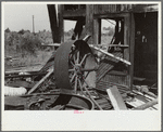 Remains of old Gulf States paper mill, Plaquemines Parish, Louisiana