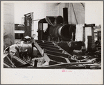 Remains of old Gulf States paper mill, Plaquemines Parish, Louisiana