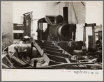 Remains of old Gulf States paper mill, Plaquemines Parish, Louisiana