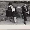 Scene in Jackson Square, New Orleans, Louisiana