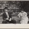Scene in Jackson Square, New Orleans, Louisiana