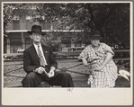 Scene in Jackson Square, New Orleans, Louisiana