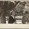 Scene in Jackson Square, New Orleans, Louisiana