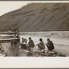 Coal slack pile near Omar, West Virginia