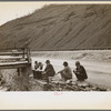 Coal slack pile near Omar, West Virginia