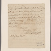 Livingston, Robert R. Clermont, N.Y. To J.N. Tiffany