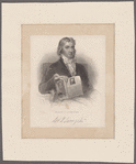 Livingston, Robert R. Envelope addressed to J.N. Tiffany. With portrait of Livingston