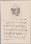 Whipple, William. Portsmouth. To Col. Josiah Wentworth