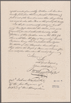 Whipple, William. Portsmouth. To Col. Josiah Wentworth