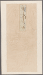 [Hancock, John]. Order of procession for funeral of John Hancock. Broadside