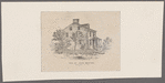 Morton, John. Print of his residence