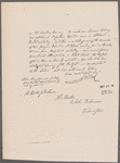 Read, George. Philadelphia. To John Dickinson