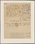 Stone, Thomas. Annapolis. To Robert Christie