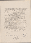 Carroll, Charles of Carrollton. Carrollton. To Charles H. Wharton