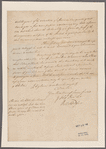 Hooper, William. Sampson Hall. To Gov. [ ]