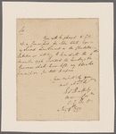 Rutledge, Edward. To [S. Revirell?]