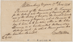 Walton, George. Williamsburg, Virginia
